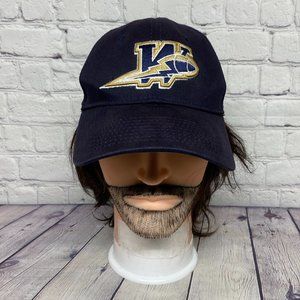 Vintage American Needle Hat Cap Stretch Fit S/M Navy Blue Winnipeg Blue Bombers